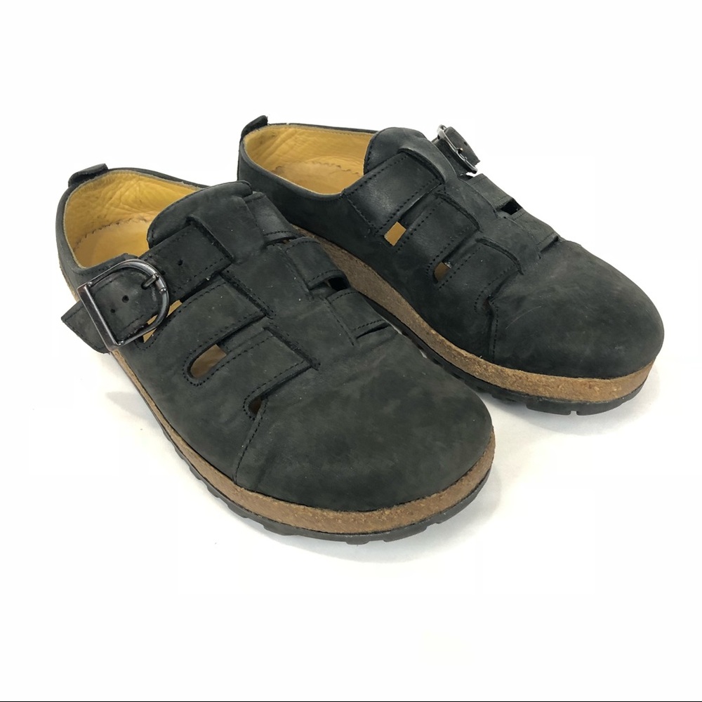 Haflinger Womens Slip On Leather Buckle Eur 37